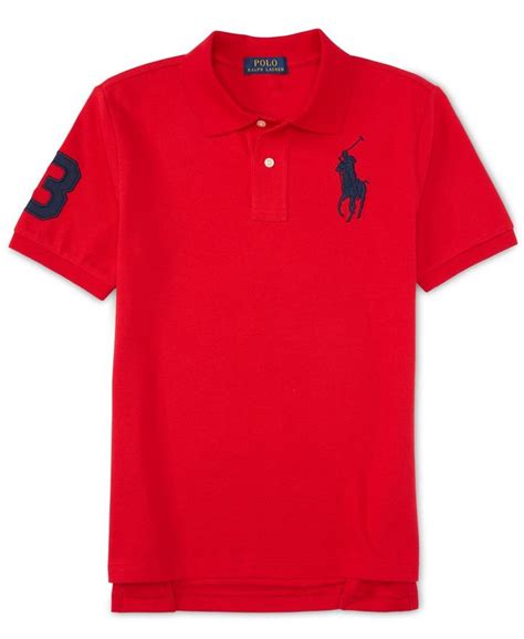 embroidery polo shirts for boys.